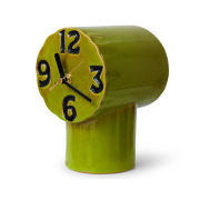 Zegar ceramiczny Retro oliwkowy HKliving