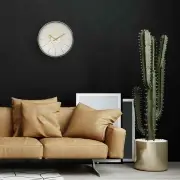 Zegar ścienny Excentric złoto-biały Nextime