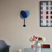 Zegar ścienny Mellow niebieski Design House Stockholm