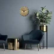 Zegar ścienny Sunny złoty Nextime