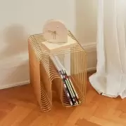 Zegar stołowy Stilla trawertyn AYTM