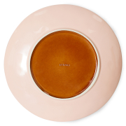 Zestaw 2 ceramicznych talerzy 70s bedrock HKliving