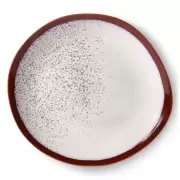 Zestaw 2 ceramicznych talerzy 70s frost HKliving