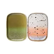 Zestaw 2 małych ceramicznych tac 70s atlas HKliving