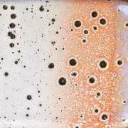 Zestaw 2 małych ceramicznych tac 70s atlas HKliving