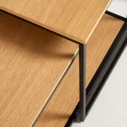 Zestaw 2 stolików Yoana kave home