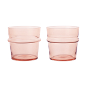 Zestaw 2 szklanek Boya 300 ml różowy Ferm Living