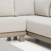 Zestaw ogrodowy Nerano 5-osobowy beżowy kave home