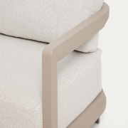 Zestaw ogrodowy Nerano 5-osobowy beżowy kave home