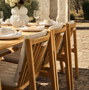 Zestaw ogrodowy Patio stół 220 cm + 6 krzeseł Bolia