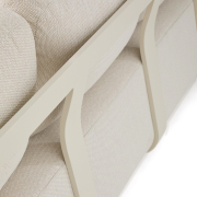 Sofa ogrodowa Tamaris 3 osobowa ecru Kave Home