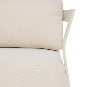 Sofa ogrodowa Tamaris 3 osobowa ecru Kave Home