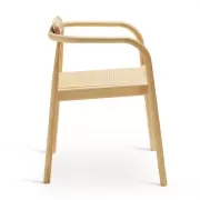 KRZESŁO AHM NATURALNY JESION TRZCINOWE SIEDZISKO Please Wait to be Seated