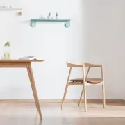 Krzesło Muna naturalna skóra Gazzda
