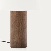Lampa stołowa Marga brązowa Kave Home