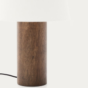 Lampa stołowa Marga brązowa Kave Home