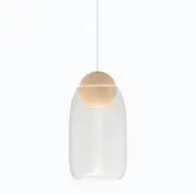 LAMPA WISZĄCA LIUKU BALL TRANSPARENTNA MATER