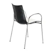 KRZESŁO ZEBRA BICOLORE Z PODŁOKIETNIKAMI SCAB DESIGN