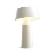 Lampa Stołowa Przenośna Bicoca Off-White Marset