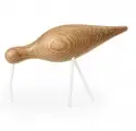 FIGURKA DEKORACYJNA SHOREBIRD DUŻA BIAŁA-DĄB NORMANN COPENHAGEN