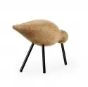 FIGURKA DEKORACYJNA SHOREBIRD ŚREDNIA CZARNA-DĄB NORMANN COPENHAGEN
