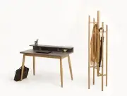 BIURKO FARSTA SZARE WOODMAN