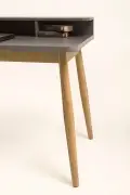 BIURKO FARSTA SZARE WOODMAN