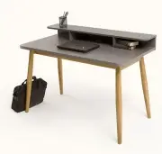 BIURKO FARSTA SZARE WOODMAN