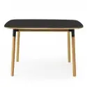 STÓŁ FORM 120x120 CM CZARNY NORMANN COPENHAGEN