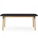 STÓŁ FORM 200X95 CM CZARNY NORMANN COPENHAGEN