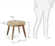 STOLIK KAWOWY CRESWELL KAVE HOME