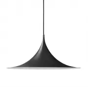 Lampa wisząca Semi 30 cm matowa czarna Gubi