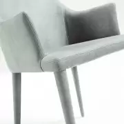 KRZESŁO STYLISH JASNOSZARE