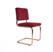 Krzesło Diamond Czerwone Zuiver