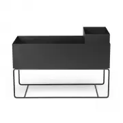 DONICZKA PLANT BOX DUŻA CZARNA FERM LIVING