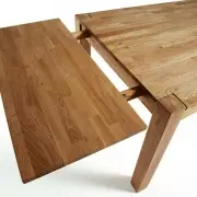 STÓŁ ROZKŁADANY INDRA DĄB WOSKOWANY 140(220)X90 CM KAVE HOME
