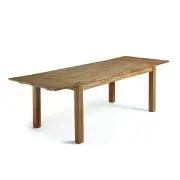 STÓŁ ROZKŁADANY INDRA DĄB WOSKOWANY 140(220)X90 CM KAVE HOME