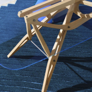 Dywan Ettaro niebieski Zanotta