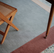 Dywan Flare Eclipse niebieski Linie Design