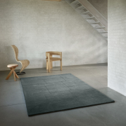 Dywan Geometric Maze zielony Linie Design