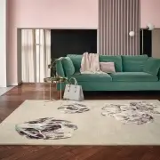 dywan TRANQUILITY beżowo-fioletowy Ted Baker