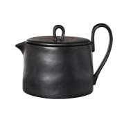 Dzbanek do herbaty Flow czarny Ferm Living