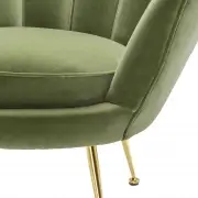 FOTEL TRAPEZIUM ZIELONY EICHHOLTZ