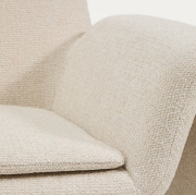 Fotel Melvia beżowy kave home