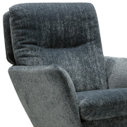 Fotel Amy z drewnianymi nogami Sky Blue Sits