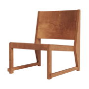 Fotel Easy Chair 01 brązowe Frama