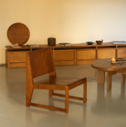 Fotel Easy Chair 01 brązowe Frama