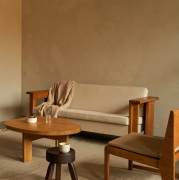 Fotel Easy Chair 01 brązowe Frama