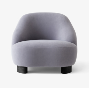 Fotel Margas LC1 Gentle 133 - czarny dąb Andtradition