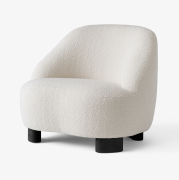 Fotel Margas LC1 Karakorum 001 - czarny dąb Andtradition